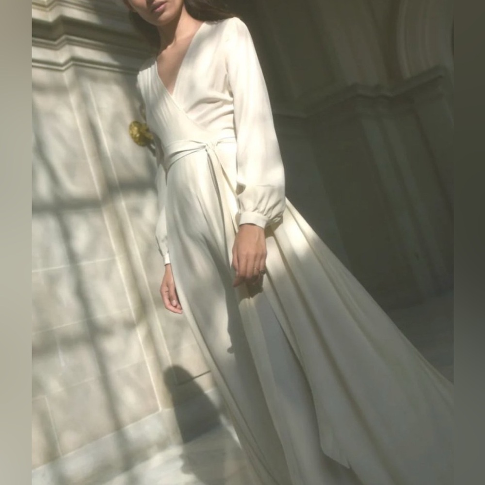 Kamperett Linden Silk Wrap Dress